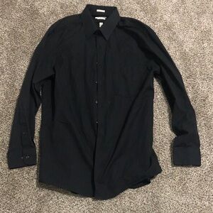 Van Heusen Men's Dark Dress Shirt